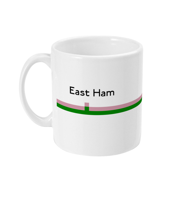 East Ham mug