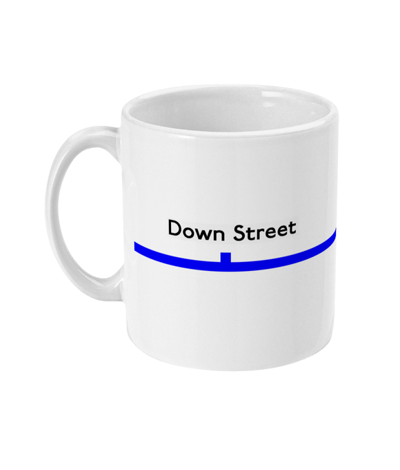 Down Street mug (retro)