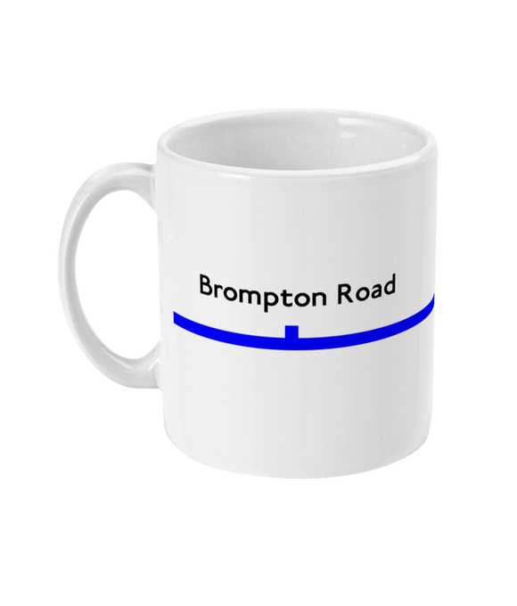 Brompton Road mug (retro)