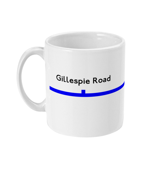 Gillespie Road mug (retro)