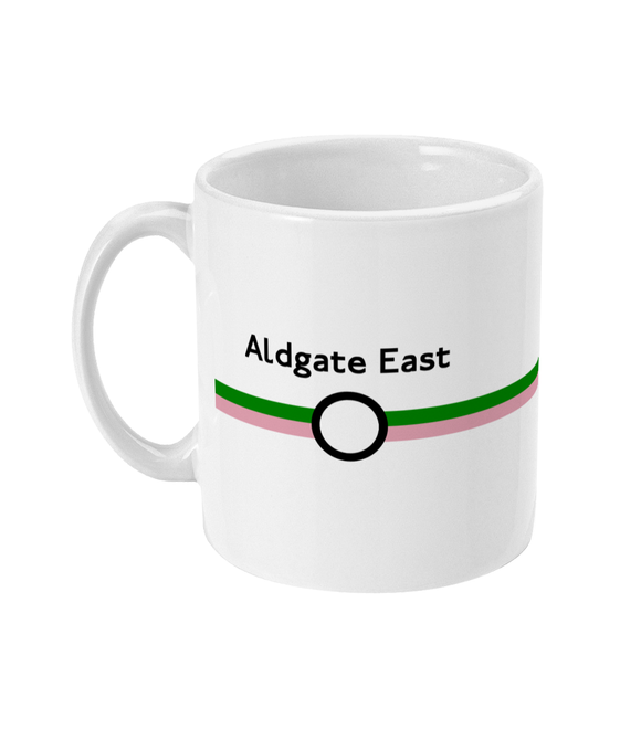 Aldgate East mug