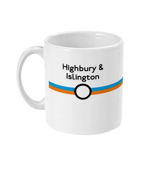 Highbury and Islington mug