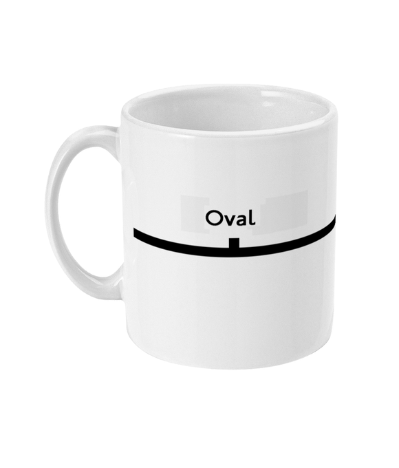Oval mug