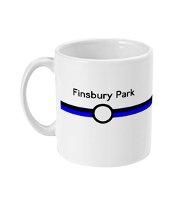 Finsbury Park mug (retro)