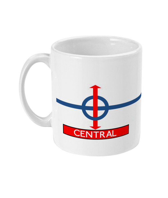 Central Line mug