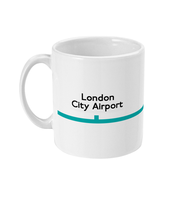 London City Airport mug