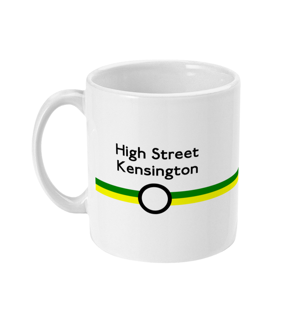 High Street Kensington mug