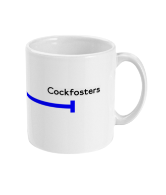Cockfosters mug
